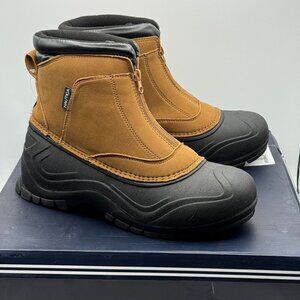 Nautica Waterproof Winter Boots 3M Thinsulate Rubber Sole Zipper Closure 9 M